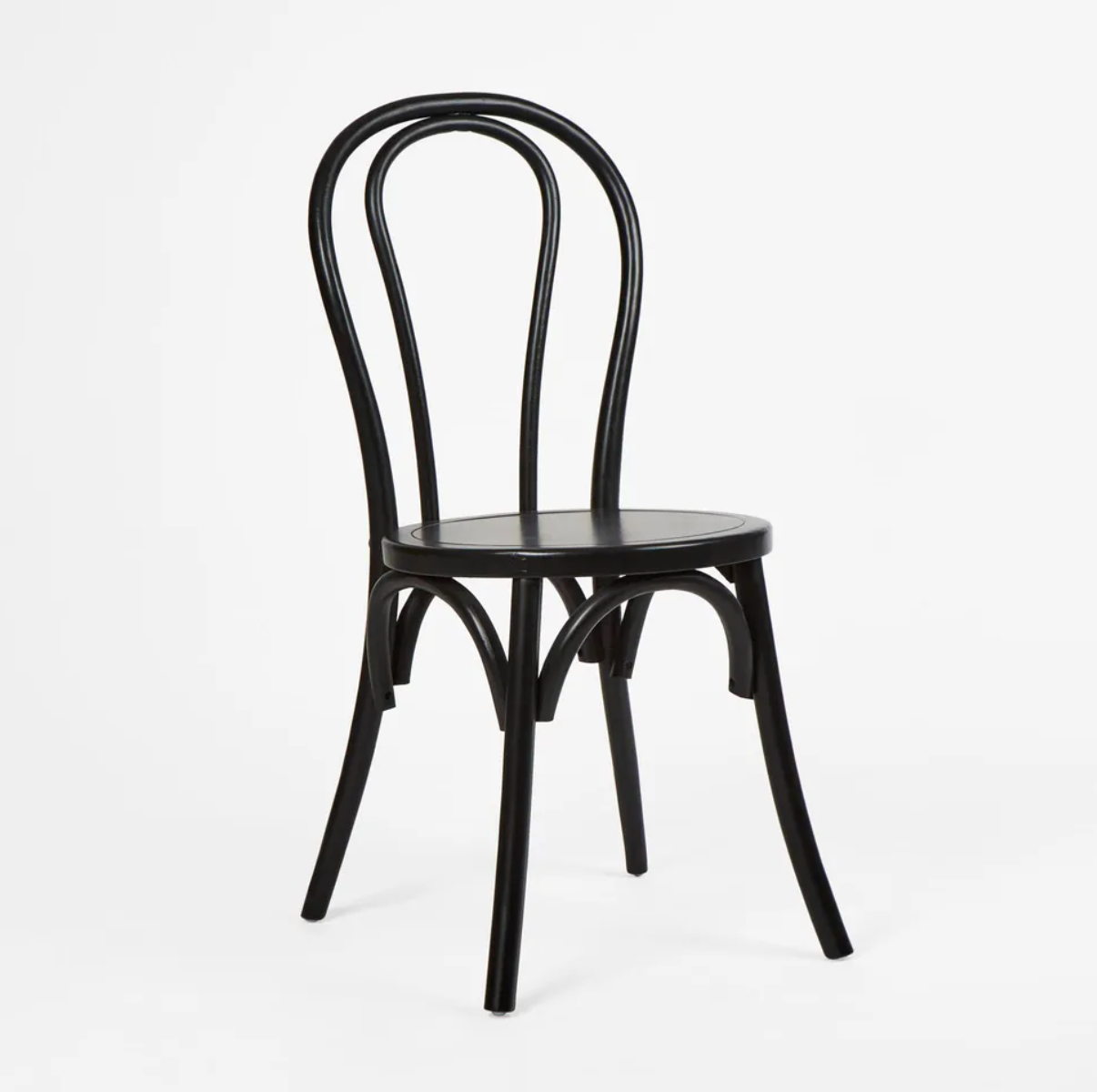 Elise Bentwood Dining Chair - Black