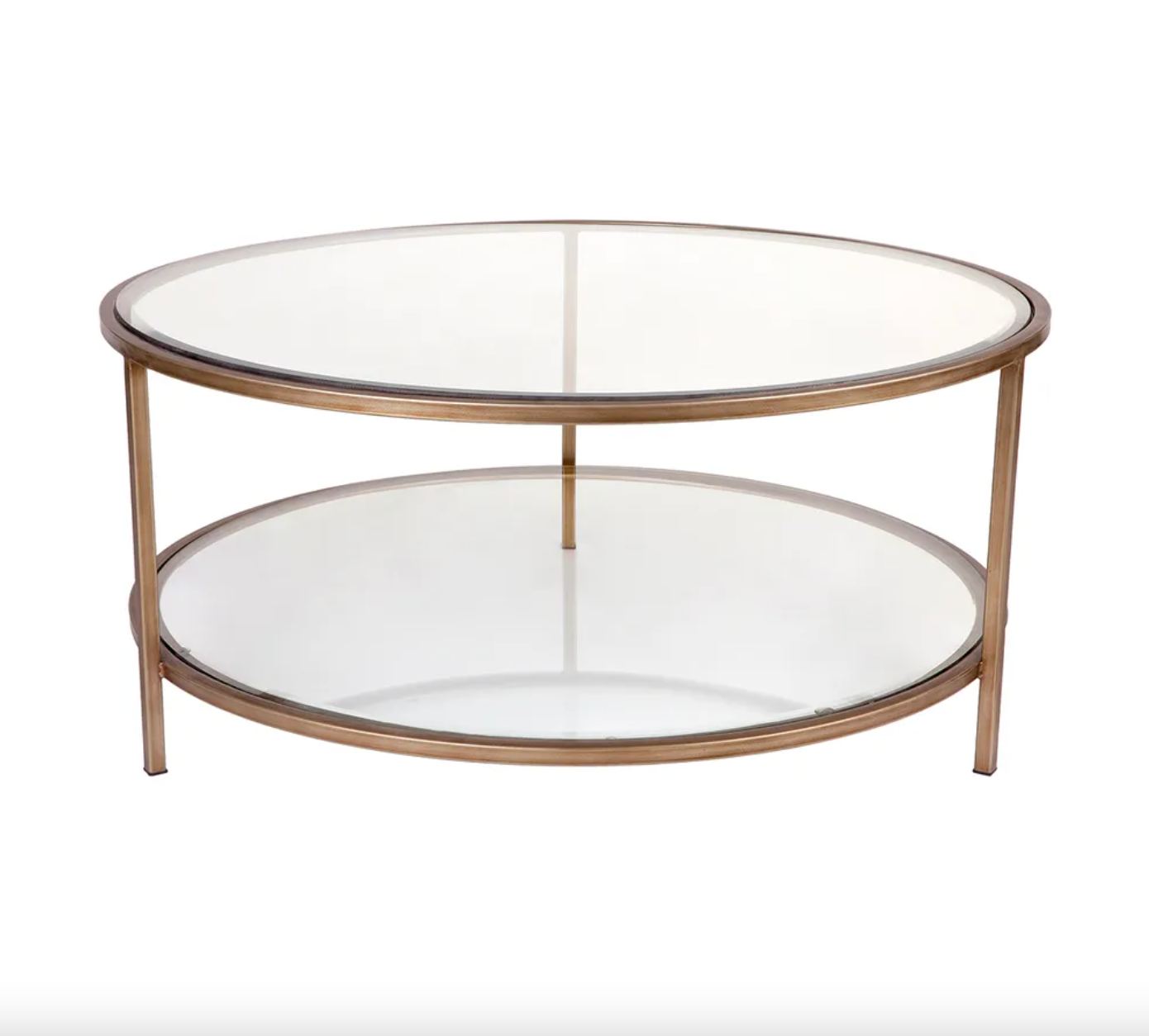 Cocktail Glass Round Coffee Table