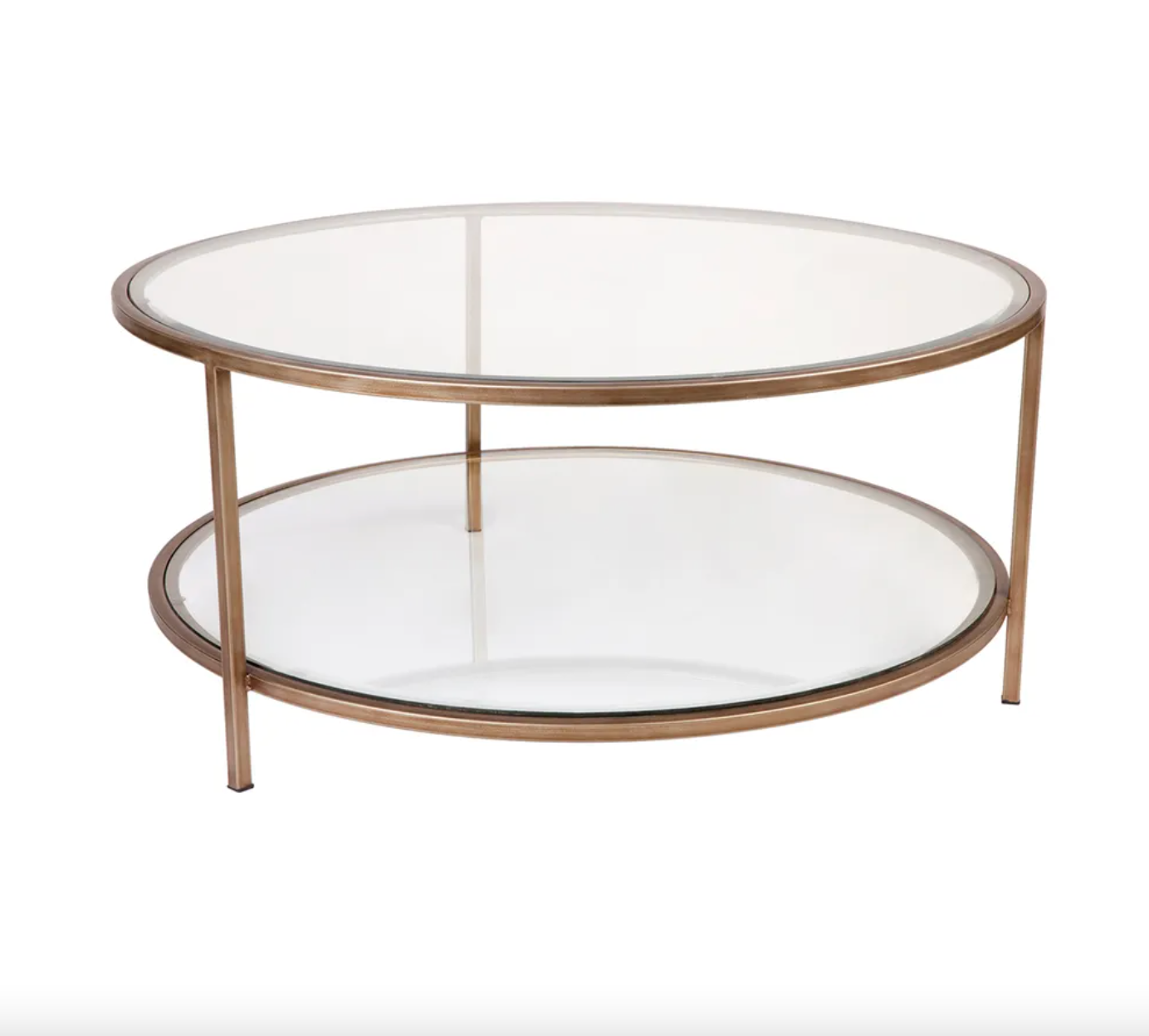 Cocktail Glass Round Coffee Table