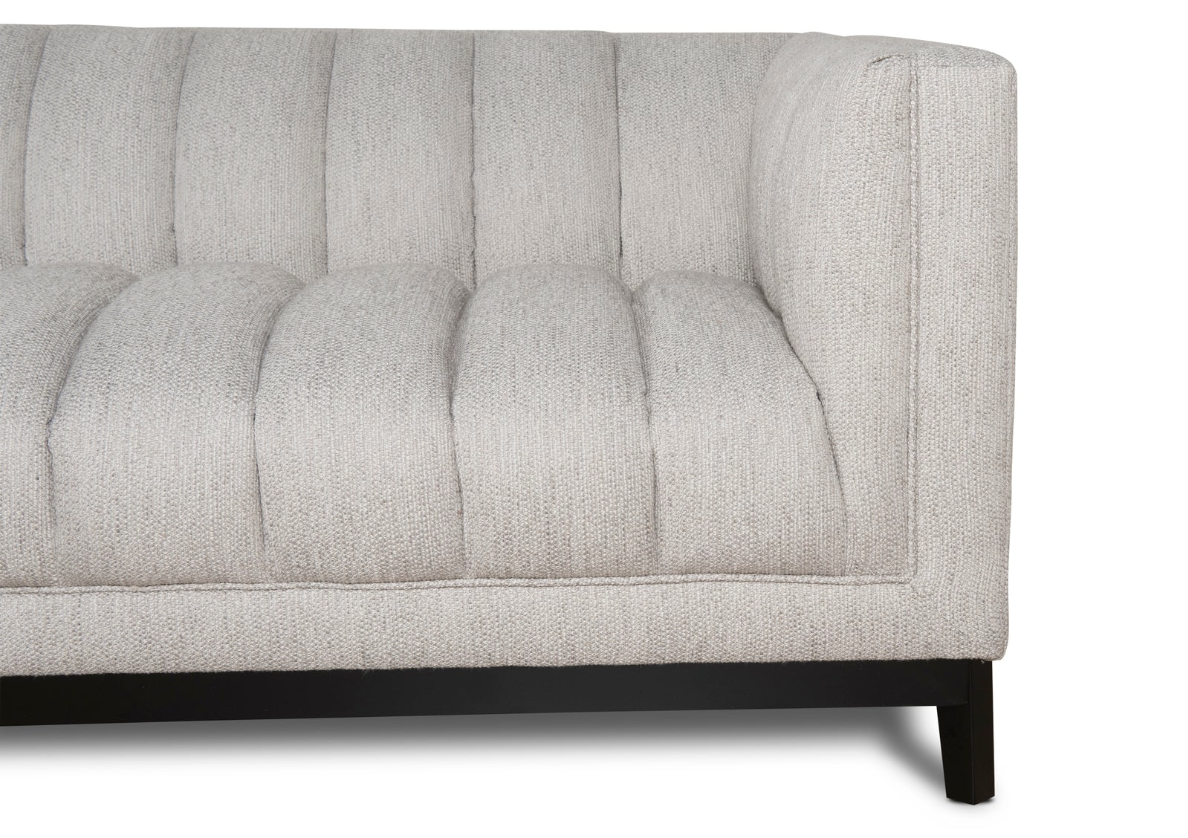 Grey Fabric 3 Seater Sofa