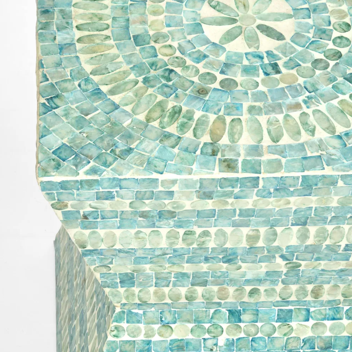 Terry Shell Inlay Side Table