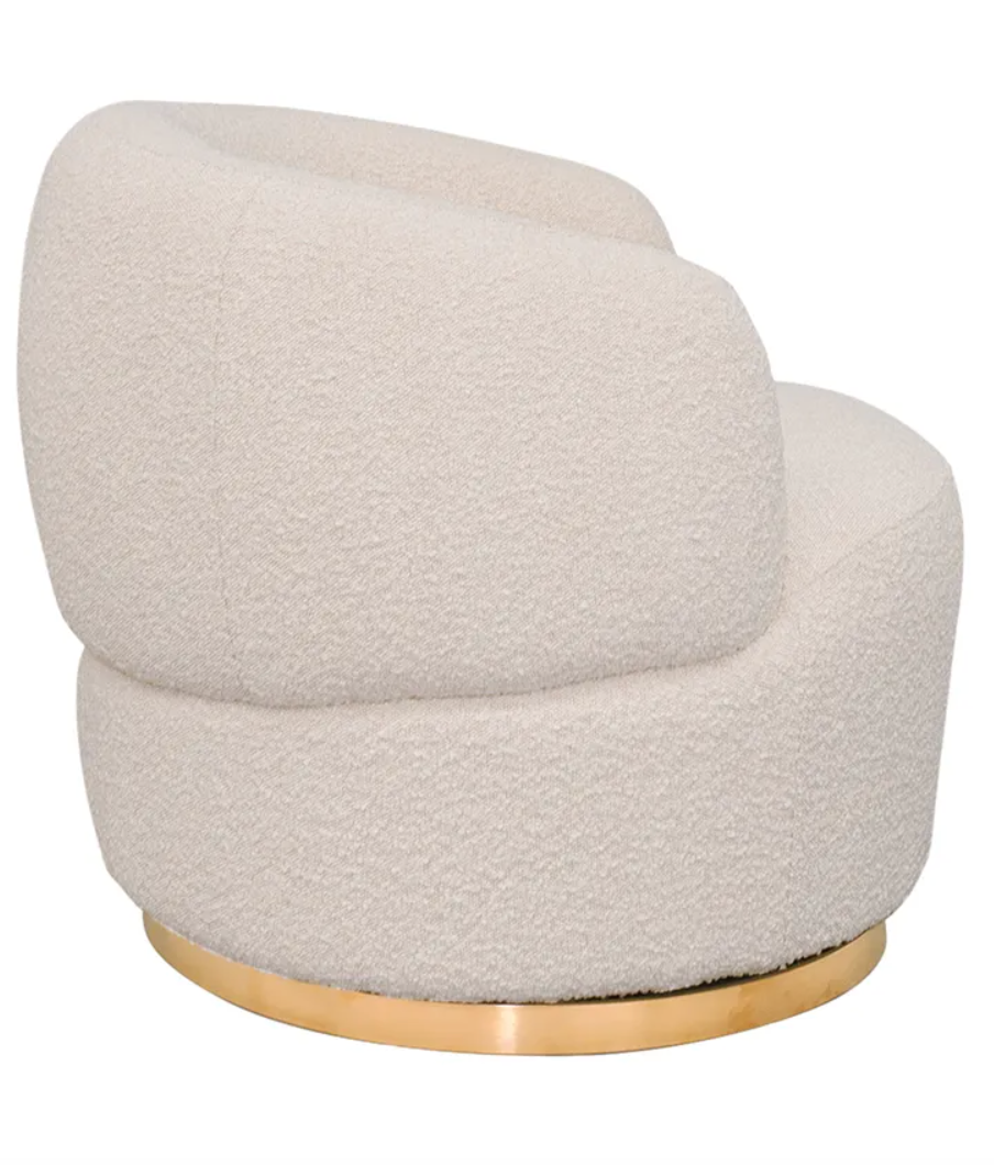 Tubby Swivel Occasional Chair