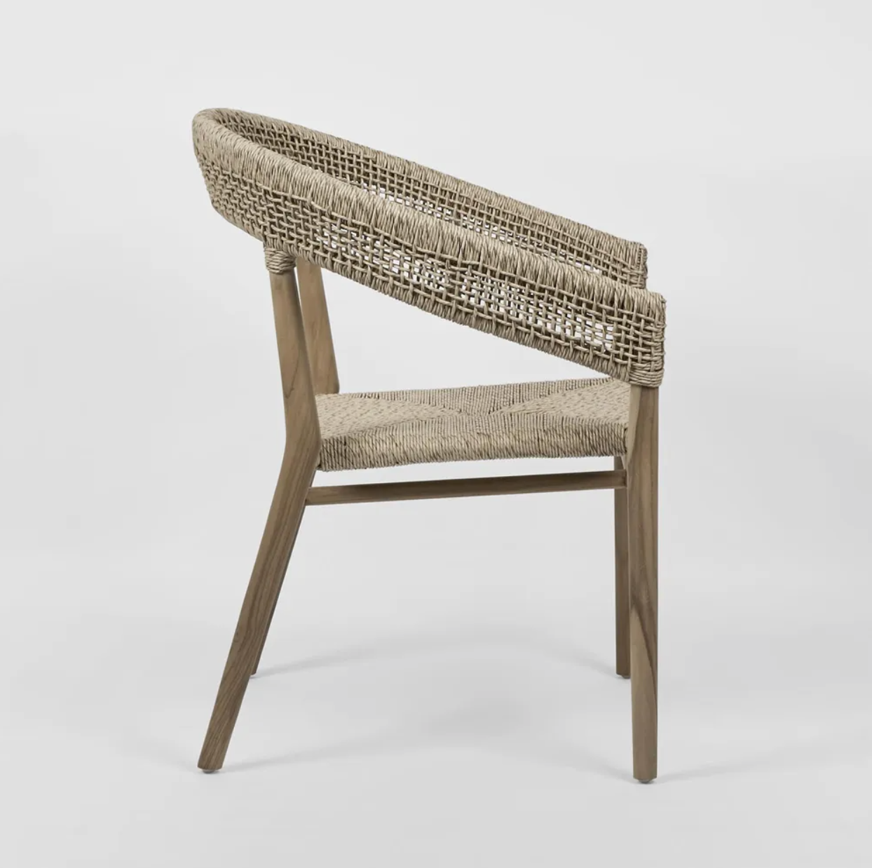 Cove Teak & Synthetic Outdoor Dining Chair