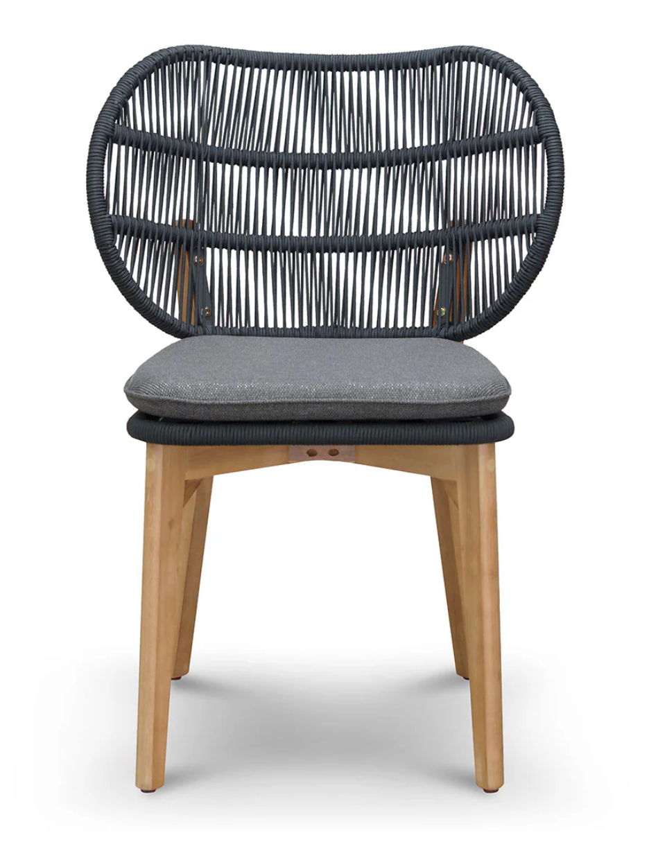 Anthracite Grey Outdoor Dining Chair