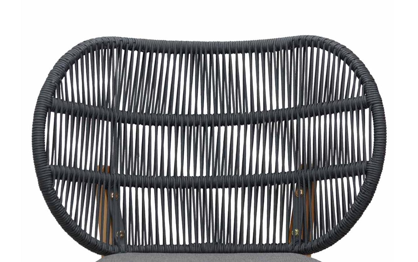 Anthracite Grey Outdoor Dining Chair