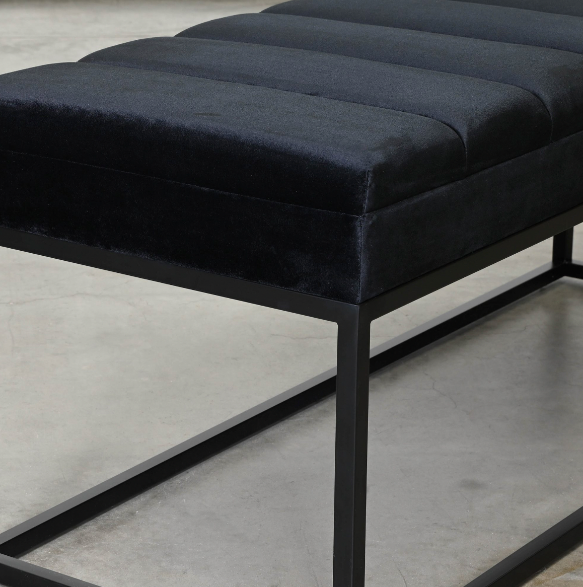 Franklin Ottoman – Black