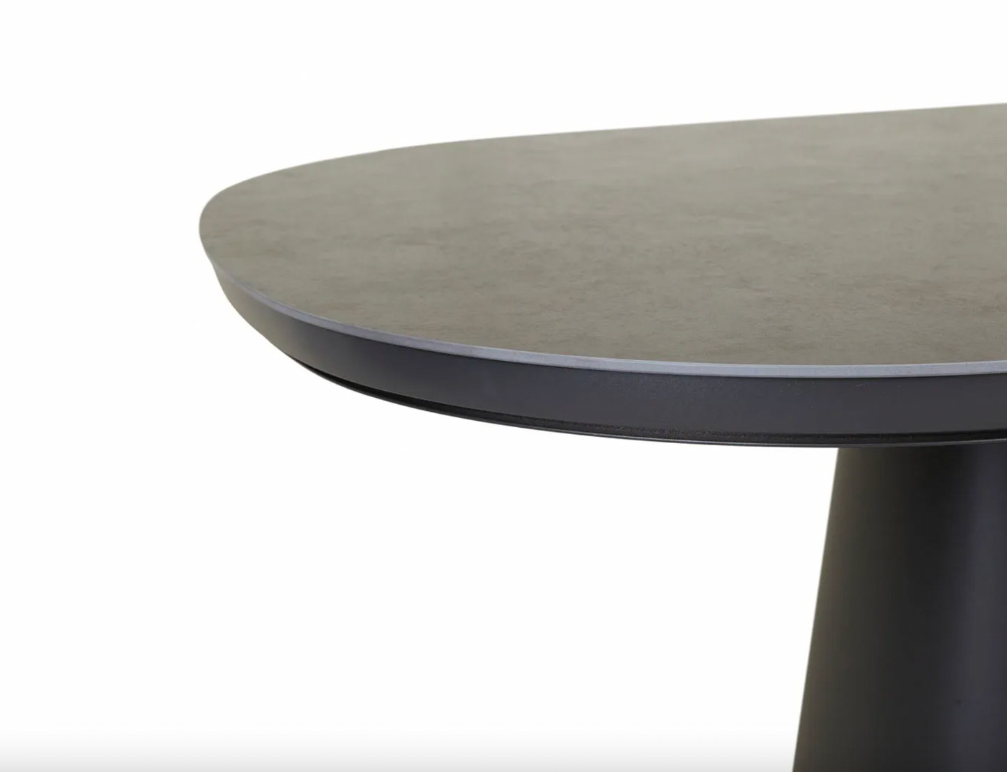 Valencia Dining Table - Charcoal Stone