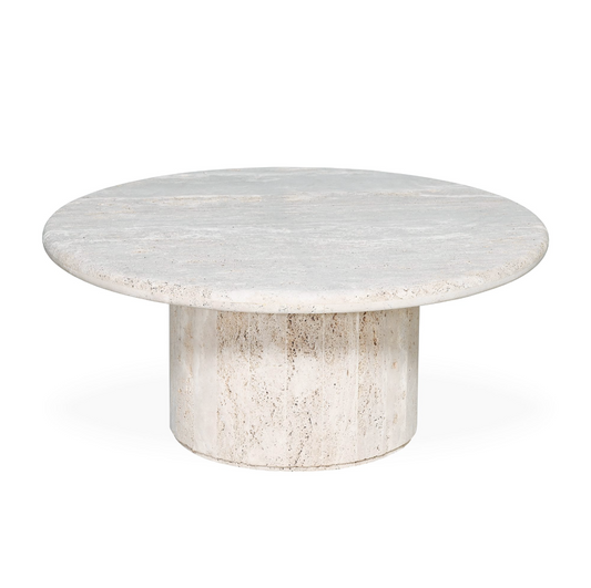 Gerome Coffee Table – Light Traverine