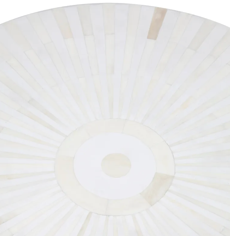 Bone Inlay Side Table