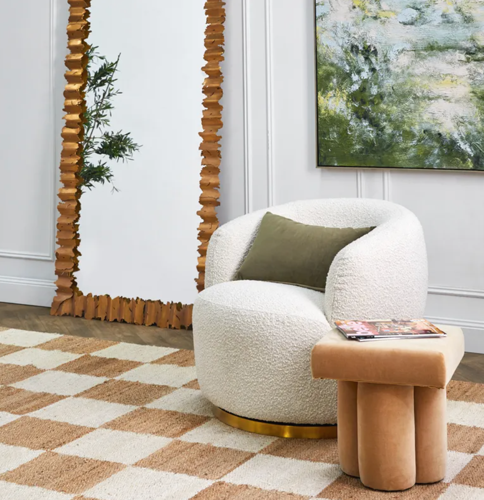 Tubby Swivel Occasional Chair