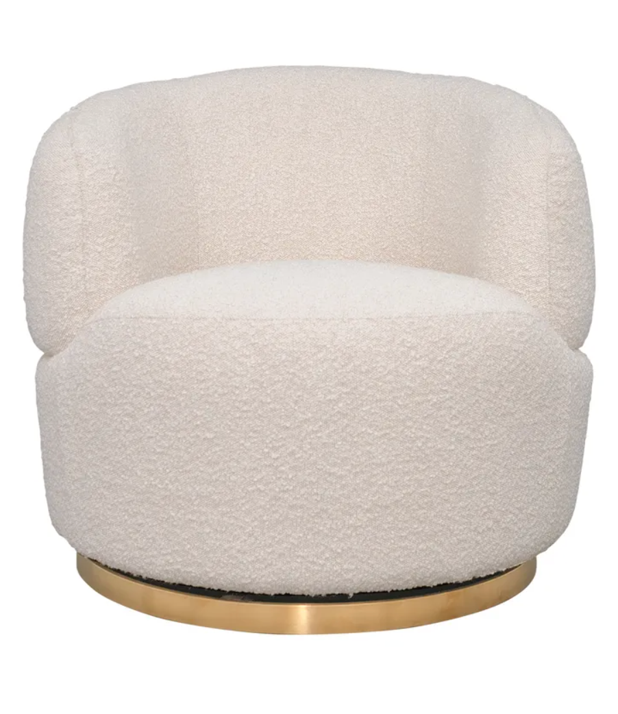 Tubby Swivel Occasional Chair