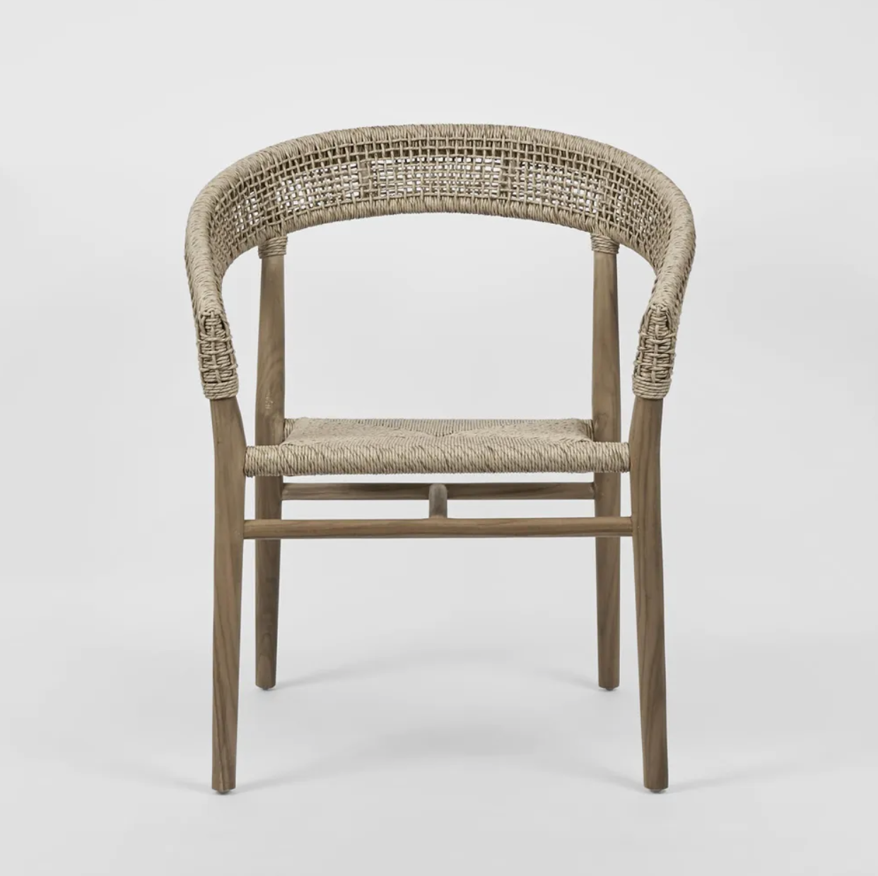 Cove Teak & Synthetic Outdoor Dining Chair