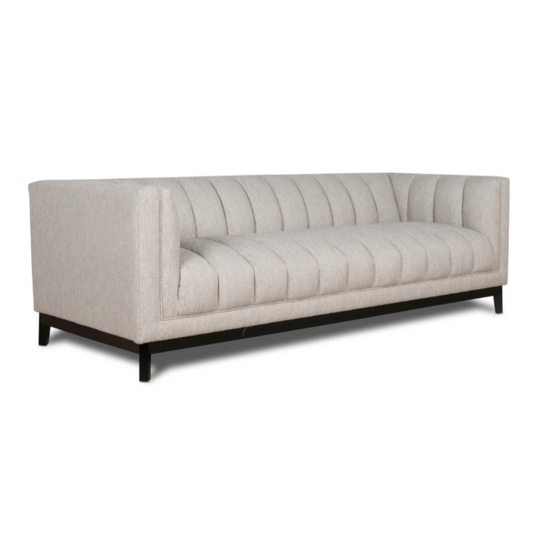 Grey Fabric 3 Seater Sofa