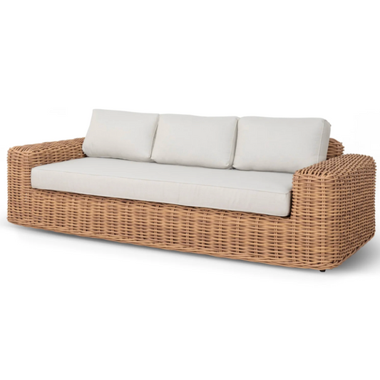 Woven Rattan Outdoor Sofa Lounge Set