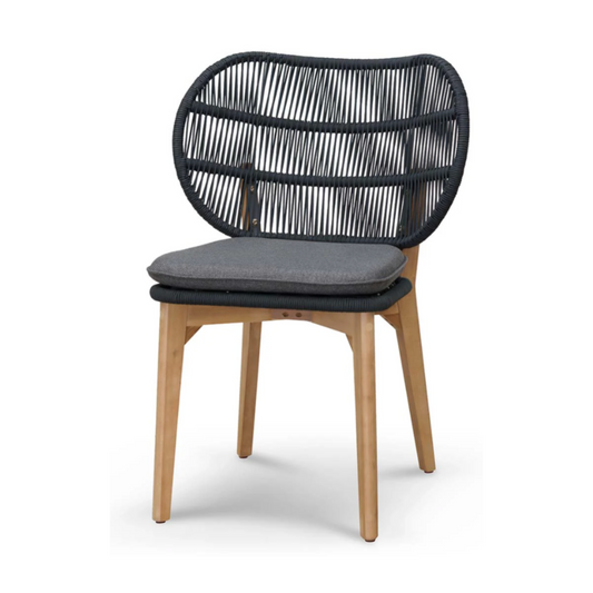 Anthracite Grey Outdoor Dining Chair